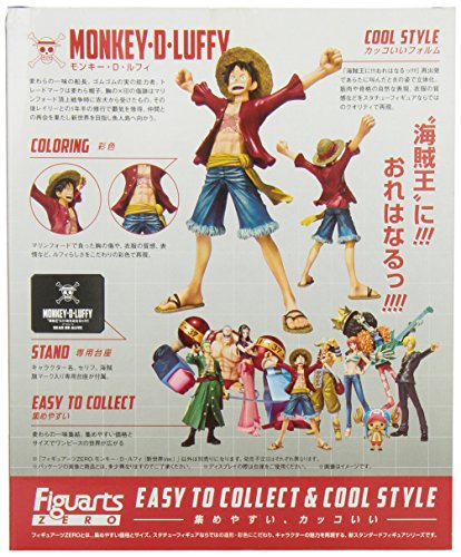 Bandai Monkey D. Luffy (New World Version) One Piece - Figuarts Zero