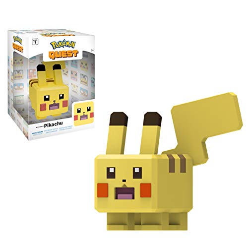 Bandai Pokémon WT97701 Pokémon Quest - Figura de Vinilo Coleccionable de Pikachu