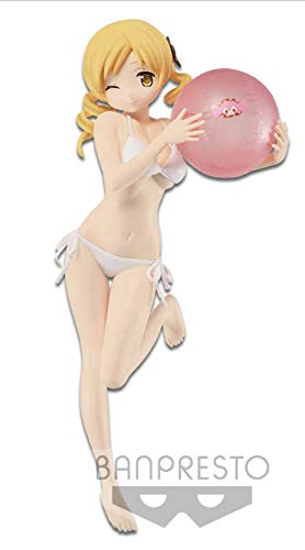 Banpresto-82746 Figura de Accion, Puella Magi Madoka Magica, The Movie Rebellion, EXQ, Mami Tomoe, Color (Bandai 82746)