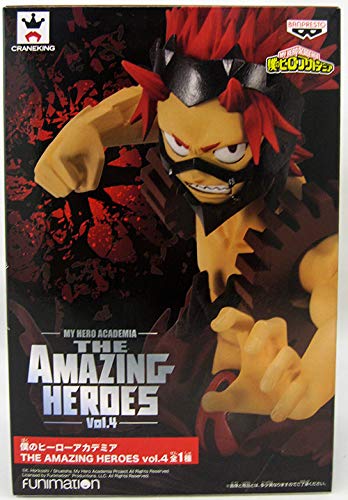 Banpresto My Hero Academia THE AMAZING HEROES vol.4 Figure Figurine 13cm Eijiro