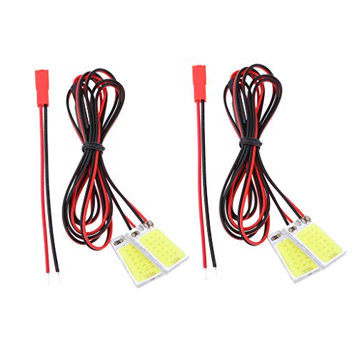 Baoblaze 2pcs Luz De Destello del Estroboscópico De Alta Frecuencia LED para Las Piezas De Quadcopter del Abejón De RC