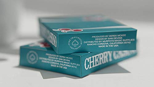 Baraja de Cartas Cherry Casino (Tropicana Teal) Playing Cards by Pure Imagination Projects Nome articolo (Titolo)