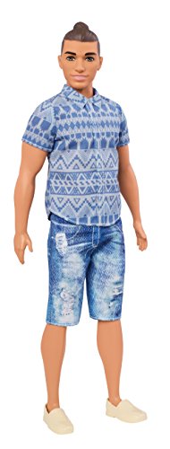 Barbie Fashionista, muñeco Ken Distressed Denim (Mattel FNJ38)