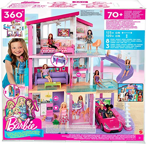 Barbie La casa de tus sueños, casa de muñecas (Mattel FHY73)