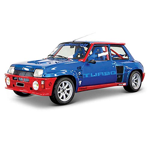 Bburago- Coche Metal Renault 5 Turbo, Color rojo, Escala 1:24 (15621088BL) , color/modelo surtido