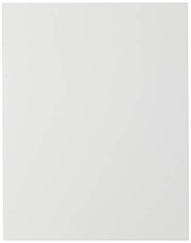BCW BBMAG - Tablas de respaldo tamaño revista, color blanco - (100 tablas)