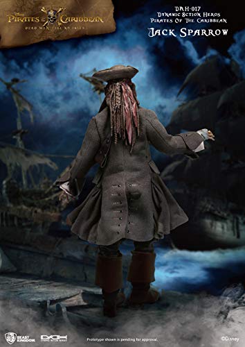 Beast Kingdom- Figura Disney Los Piratas del Caribe, Jack Sparrow (DAH-017)