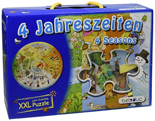 Beleduc - 11011 - Puzzle de Madera Educativo - 4 Seasons - XXL - 49 Piezas