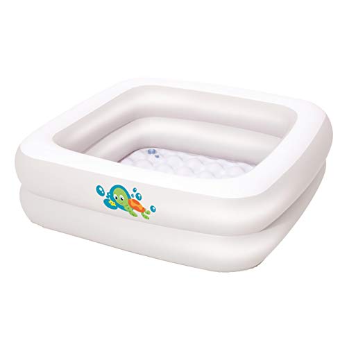 Bestway 51116 - Piscina Hinchable Infantil Bañera Bebé 86x86x25 cm