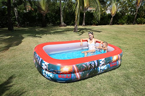 Bestway 91207 - Piscina Hinchable Infantil Star Wars 262x175x51 cm