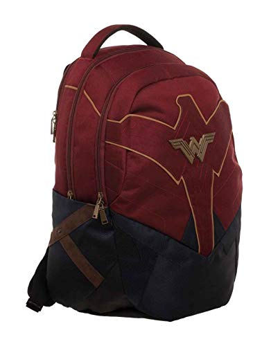 Bioworld - Difuzed Wonder Woman, Mochila Unisex Adulto, Rojo, One Size