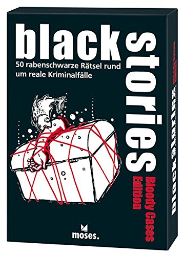 black stories Bloody Cases Edition: 50 rabenschwarze Rätsel rund um reale Kriminalfälle