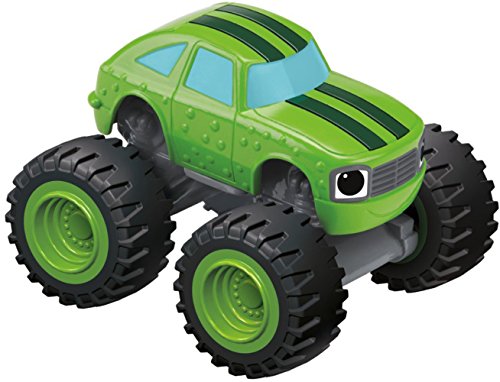 Blaze y los Monster Machines de Nickelodeon - Vehículo Pickle, Color Verde(Mattel CGF23)