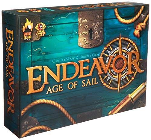 Burnt Island Games-Endeavor Age of Sail Edad de la Vela, Color no aplicable. (BTI1001)