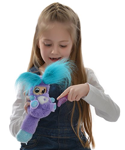 Bush bebé Mundo 2311 Shimmies Azul Lady de Peluche GX53