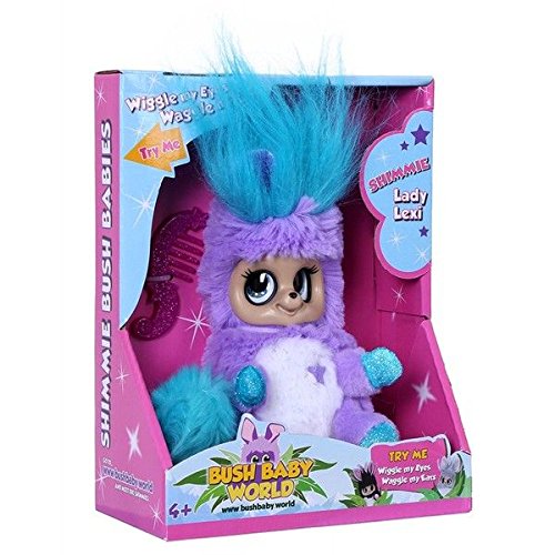 Bush bebé Mundo 2311 Shimmies Azul Lady de Peluche GX53