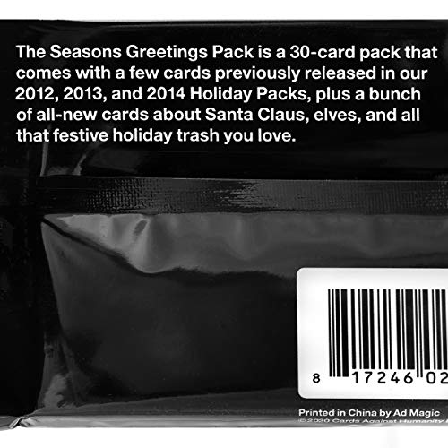 Cards Against Humanity: Seasons Greetings Pack