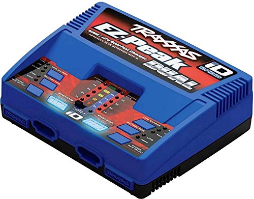 Cargador ez-peak dual más, 100w, nimh / lipo con la identificación - TRAXXAS - TRX2972G