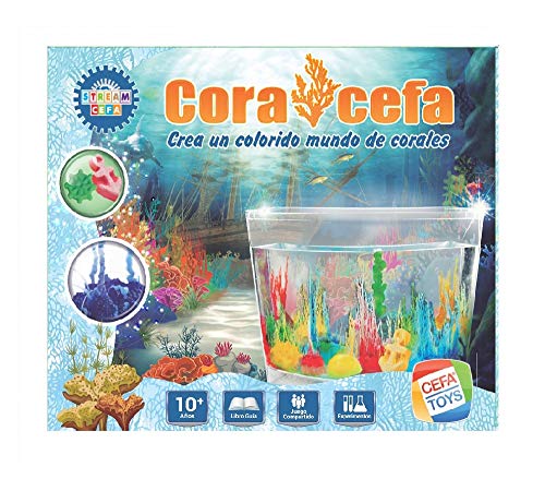 Cefa Toys- Jardin de corales, Color Azul (21837)