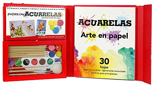 Cefa Toys Jovenes Artistas, Petit Picasso Pintura con Acuarelas, Color Blanco, Talla Única (Spice Box 572)