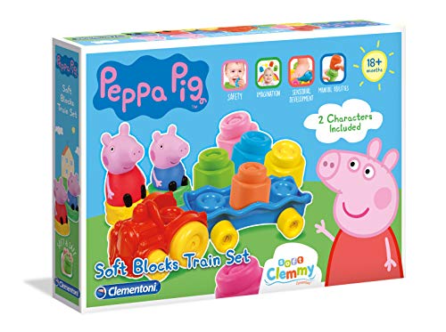 Clementoni – 17249 – Soft Clemmy – Cuchillo Plegable Peppa Pig