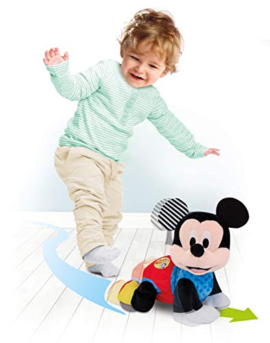 Clementoni- Baby Mickey Peluche, Multicolor (552566)