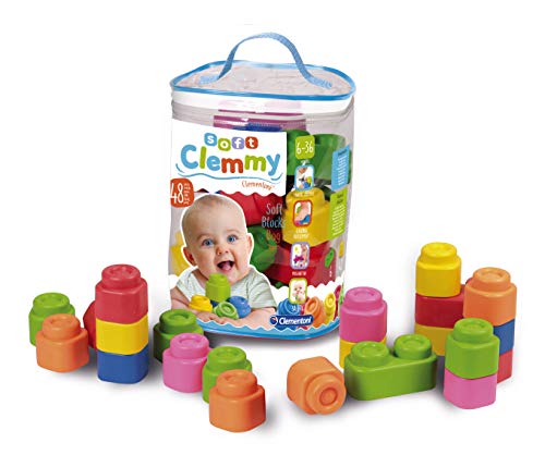 Clementoni - Clemmy Baby Bolsa 48 Bloques (17134.7)