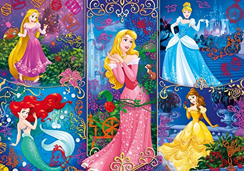 Clementoni- Disney Princess Los Pingüinos De Madagascar Puzzle 3D, 104 Piezas, Multicolor (20609)