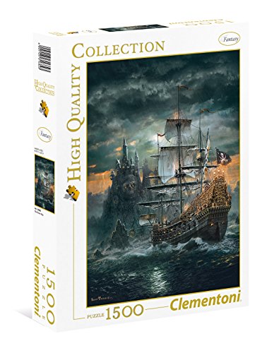 Clementoni - Puzzle 1500 Piezas Barco Pirata (31682)