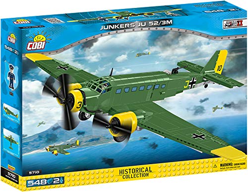 COBI 5710 Historical Collection WWII Junkers JU 52/3M [KLOCKI]