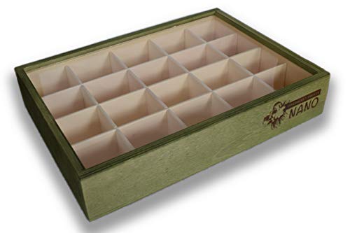 Colección de 20 Minerales del Mundo Premium en Caja de Madera Natural - Minerales Reales educativos de Gran tamaño con Hoja de descripción. Kit Geología para niños