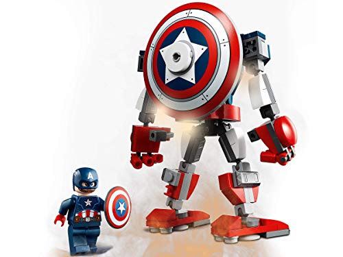 Collectix Lego Set - Lego Marvel Avengers Captian America Mech 76168 + Lego Marvel Avengers Thanos Mech 76141, el set de regalo perfecto para niños a partir de 7 años.