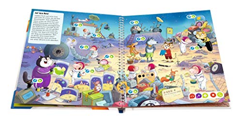 Collectix Ravensburger tiptoi Create libro – La misión espacial galáctica + Póster educativo planetas | para niños de 6 a 9 años