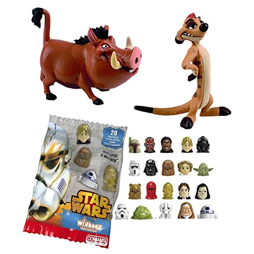 Comansi Lote 2 Figuras Bullyland Timón y Pumba + Regalo