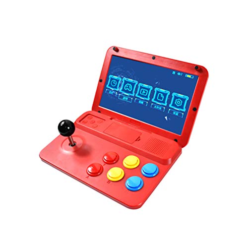 Consola de Juegos Arcade, A13 Joystick Arcade Simulador de CPU de cuatro núcleos Consola de videojuegos 2500 Juegos Arcade Video Joystick Gamepad, Soporte HDMI link, Con una pantalla de 10.1 pulgadas