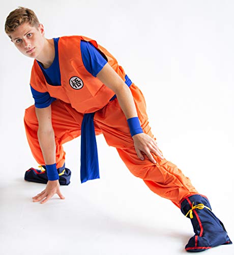 CoolChange Traje Cosplay de Son Goku, tamaño: M