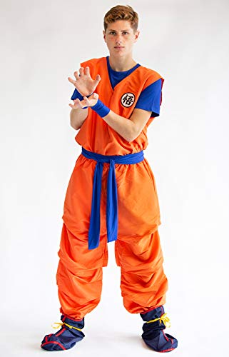 CoolChange Traje Cosplay de Son Goku, tamaño: M