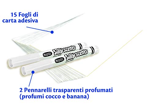 CRAYOLA - Recarga del Laboratorio de Las Pegatinas perfumelli-Set de 2 Unidades del 25-7250