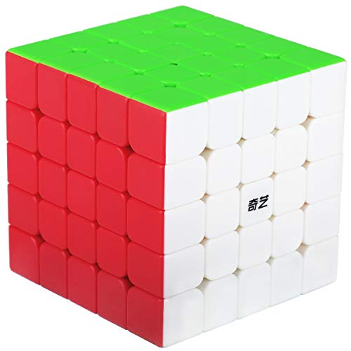 Cubo Magico 5x5 5x5x5 Speed Cube Puzzle Cubo de la Velocidad Niños Juguetes Educativos, Stickerless