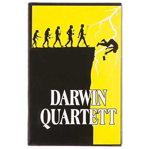 Darwin Awards Quartett - Juego de cartas de Charles Darwin para acervo génico puro (versión alemana)