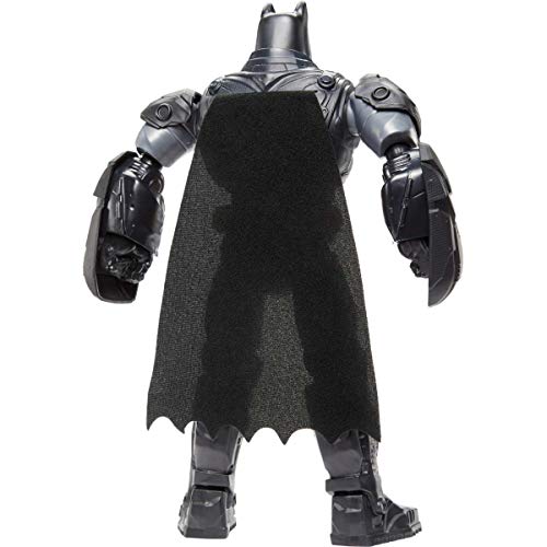 Dc Batman Missions Figura de Acción Batman con Armadura y Máscara de Quita y Pon de 30 cm (Mattel GCK65)