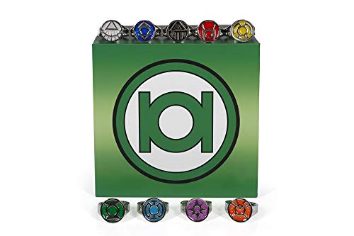 dc comics Green Lantern Power Rings Emotional Spectrum Power Rings | 9 Ring Set