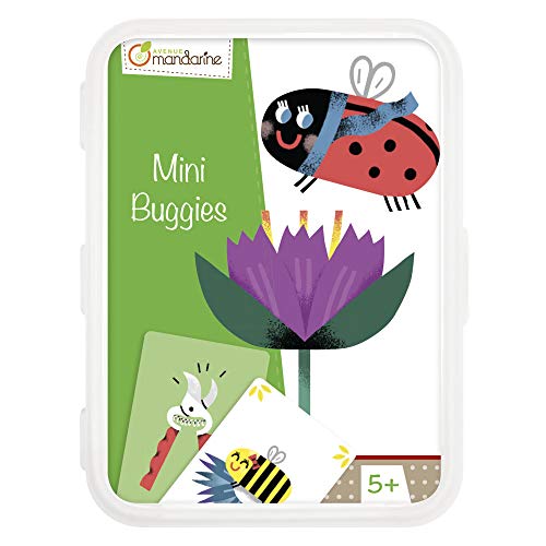 Decopatch-CO105O-Avenue Mandarine-Juego de Tarjetas Mini Buggies