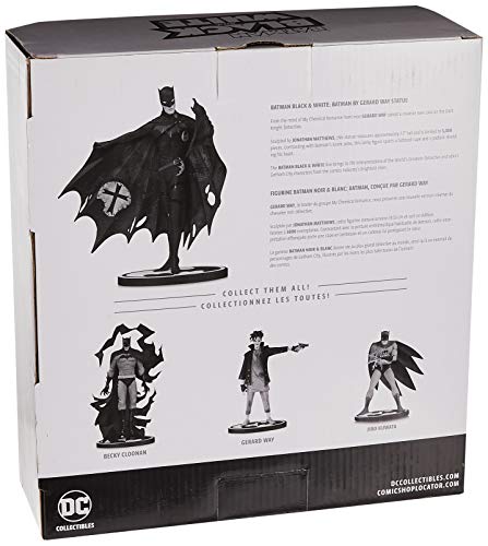 Diamond- B&W Black and White by Gerard Way Estatua 19.5 cm Batman Universo DC, Multicolor (DIADC180308) , color/modelo surtido