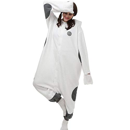 Dibujos Animados Kigurumi Adultos Onesies Hombres Animal Pijamas Unidos Juego de Roles Mujeres Cosplay Disfraz para Halloween M Baymax Onesies