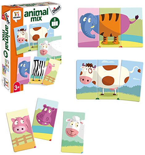 Diset- Juguete educativos Animal Mix (68948)