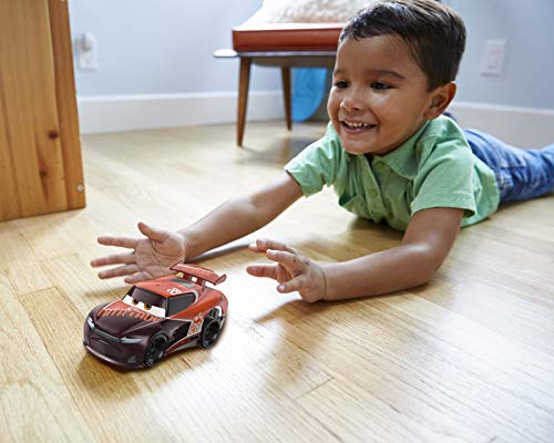 Disney Cars Turbo Racers vehículo Tim Treadless, coches de juguete niños +3 años (Mattel GFY54)