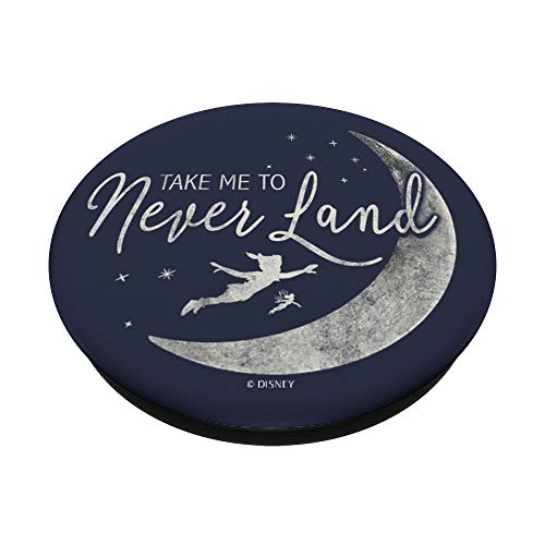 Disney Peter Pan Take Me To Neverland PopSockets Agarre y Soporte para Teléfonos y Tabletas