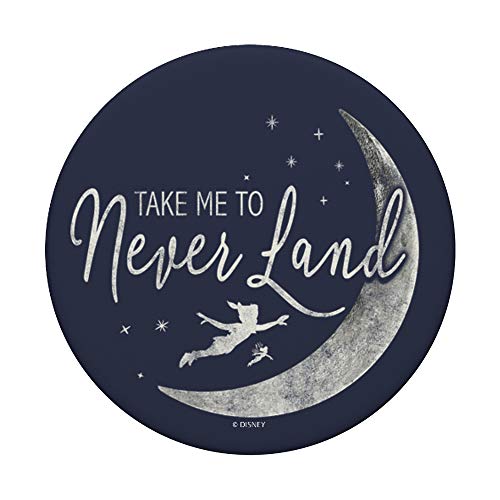 Disney Peter Pan Take Me To Neverland PopSockets Agarre y Soporte para Teléfonos y Tabletas