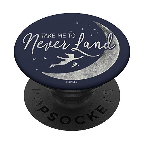 Disney Peter Pan Take Me To Neverland PopSockets Agarre y Soporte para Teléfonos y Tabletas